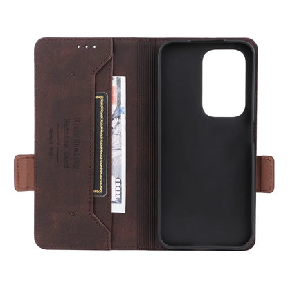 For Honor 200 Lite Case Leather Wallet Flip Phone Cover with Hardware Decor