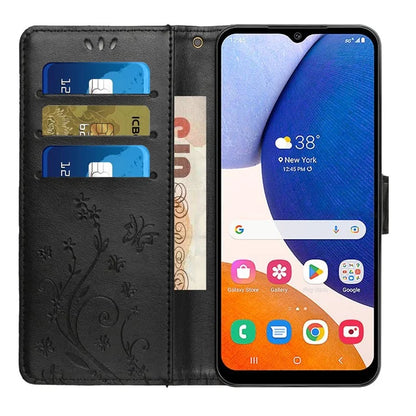 For Samsung Galaxy A16 5G Case PU Leather Phone Wallet Cover with Strap