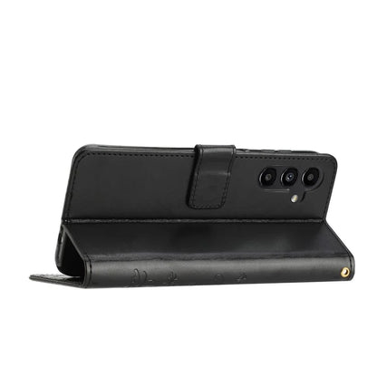 For Samsung Galaxy A16 5G Case PU Leather Phone Wallet Cover with Strap