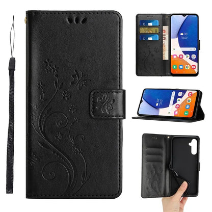 For Samsung Galaxy A16 5G Case PU Leather Phone Wallet Cover with Strap
