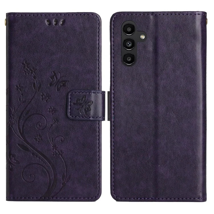 For Samsung Galaxy A16 5G Case PU Leather Phone Wallet Cover with Strap
