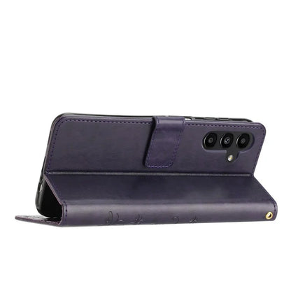 For Samsung Galaxy A16 5G Case PU Leather Phone Wallet Cover with Strap