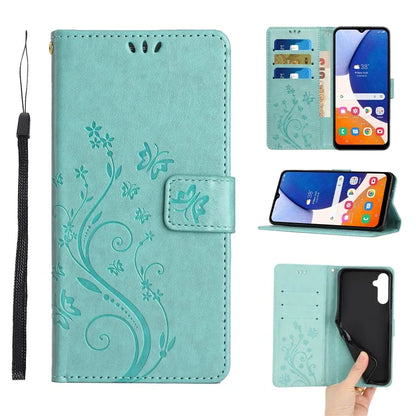 For Samsung Galaxy A16 5G Case PU Leather Phone Wallet Cover with Strap