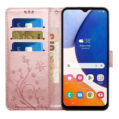 For Samsung Galaxy A16 5G Case PU Leather Phone Wallet Cover with Strap