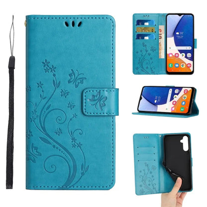 For Samsung Galaxy A16 5G Case PU Leather Phone Wallet Cover with Strap
