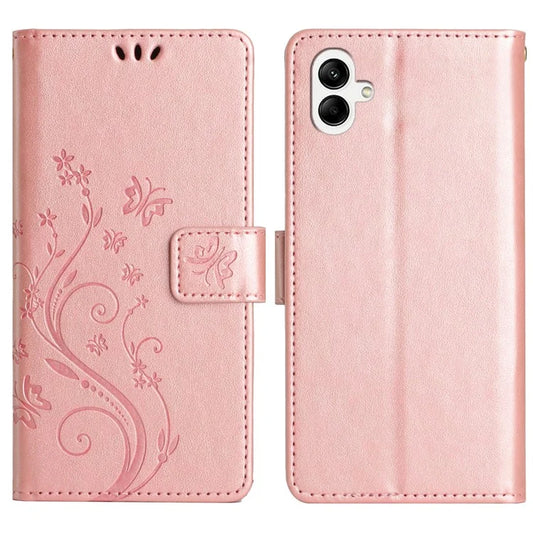 For Samsung Galaxy A06 Case PU Leather Phone Wallet Cover with Strap