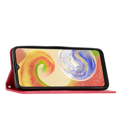 For Samsung Galaxy A06 Case PU Leather Phone Wallet Cover with Strap