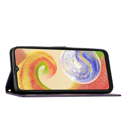 For Samsung Galaxy A06 Case PU Leather Phone Wallet Cover with Strap