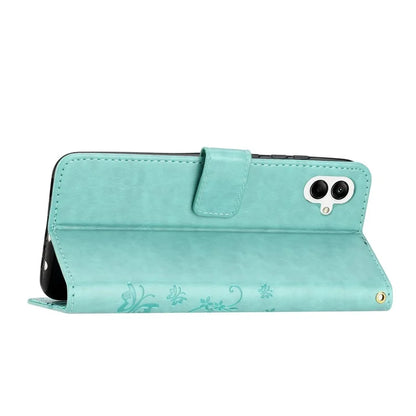For Samsung Galaxy A06 Case PU Leather Phone Wallet Cover with Strap
