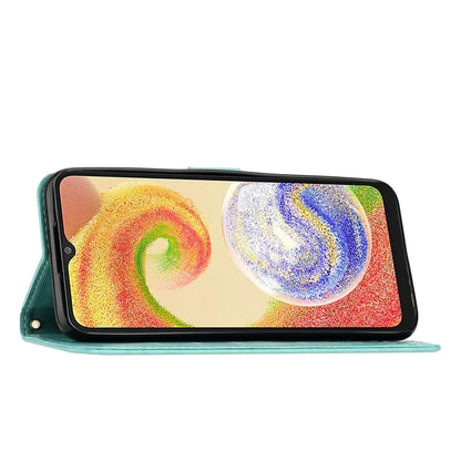 For Samsung Galaxy A06 Case PU Leather Phone Wallet Cover with Strap