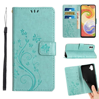For Samsung Galaxy A06 Case PU Leather Phone Wallet Cover with Strap
