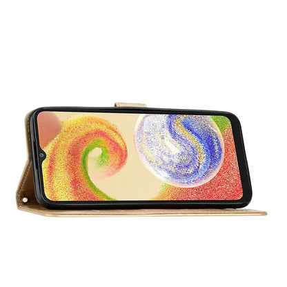 For Samsung Galaxy A06 Case PU Leather Phone Wallet Cover with Strap