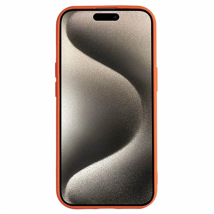 HYUE Series For iPhone 15 Pro Max Case Litchi Texture TPU Shockproof Phone Cover