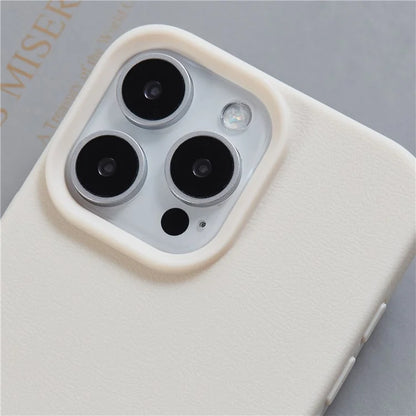 HYUE Series For iPhone 15 Pro Max Case Litchi Texture TPU Shockproof Phone Cover