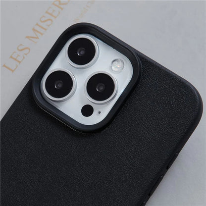 HYUE Series For iPhone 15 Pro Max Case Litchi Texture TPU Shockproof Phone Cover
