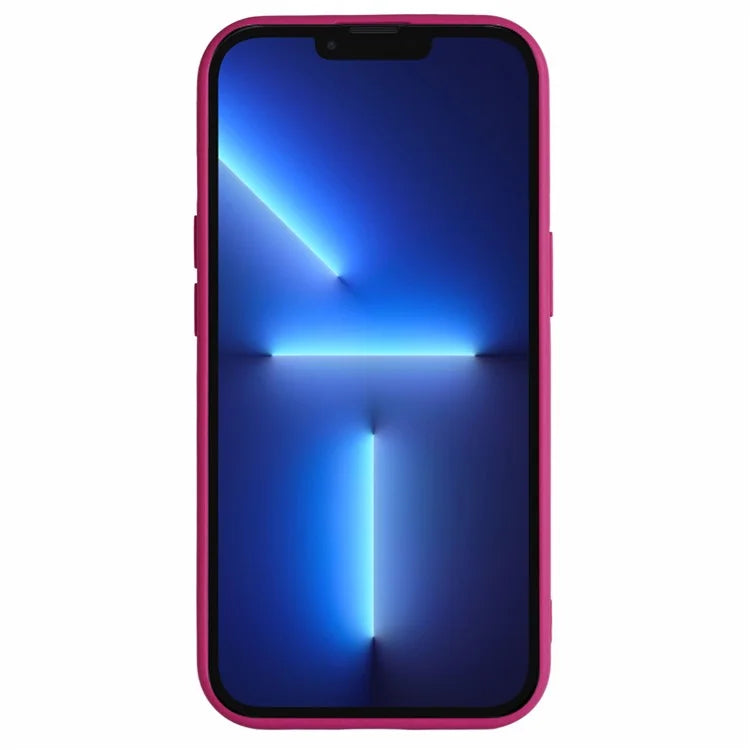 HYUE Series For iPhone 13 Pro Case Litchi Texture TPU Shockproof Phone Cover