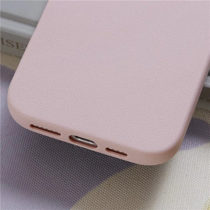 HYUE Series For iPhone 13 Pro Case Litchi Texture TPU Shockproof Phone Cover