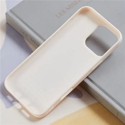 HYUE Series For iPhone 13 Pro Case Litchi Texture TPU Shockproof Phone Cover
