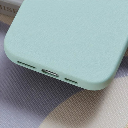 HYUE Series For iPhone 13 Pro Case Litchi Texture TPU Shockproof Phone Cover