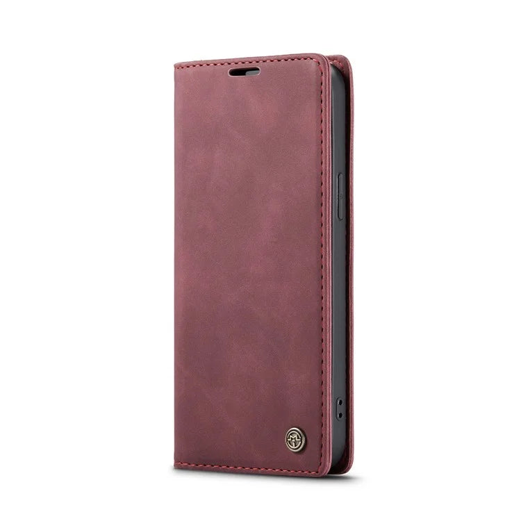 CASEME 013 Series For iPhone 16 Pro Max Case Card Holder Stand Leather Phone Cover