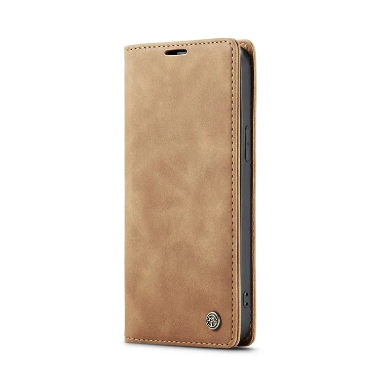 CASEME 013 Series For iPhone 16 Pro Max Case Card Holder Stand Leather Phone Cover