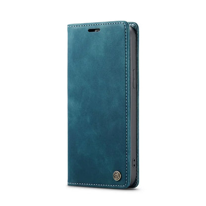 CASEME 013 Series For iPhone 16 Pro Max Case Card Holder Stand Leather Phone Cover