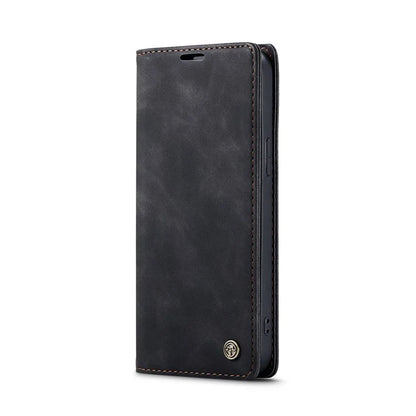 CASEME 013 Series For iPhone 16 Pro Max Case Card Holder Stand Leather Phone Cover