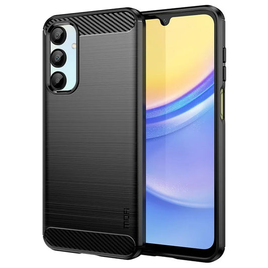 MOFI JK TPU Series-1 For Samsung Galaxy A16 5G Case Carbon Fiber Texture TPU Soft Phone Cover