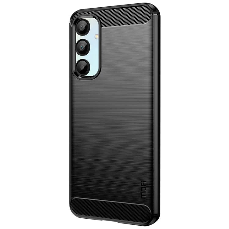 MOFI JK TPU Series-1 For Samsung Galaxy A16 5G Case Carbon Fiber Texture TPU Soft Phone Cover