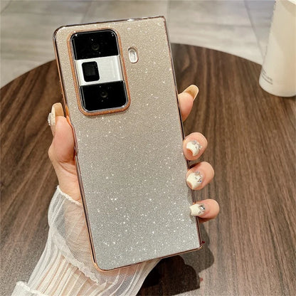 For Honor Magic Vs3 5G Case Sparkling Glitter Hard PC Phone Cover