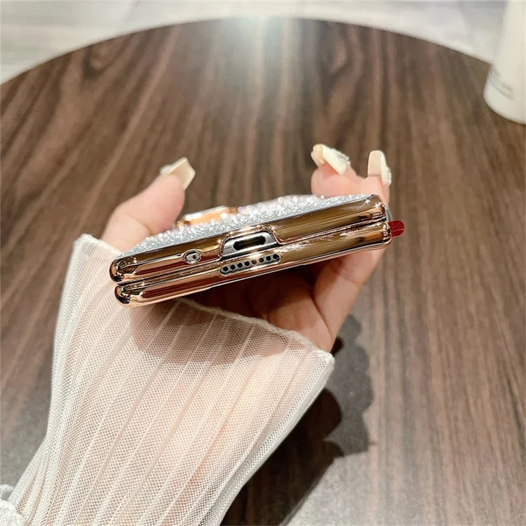For Honor Magic Vs3 5G Case Sparkling Glitter Hard PC Phone Cover