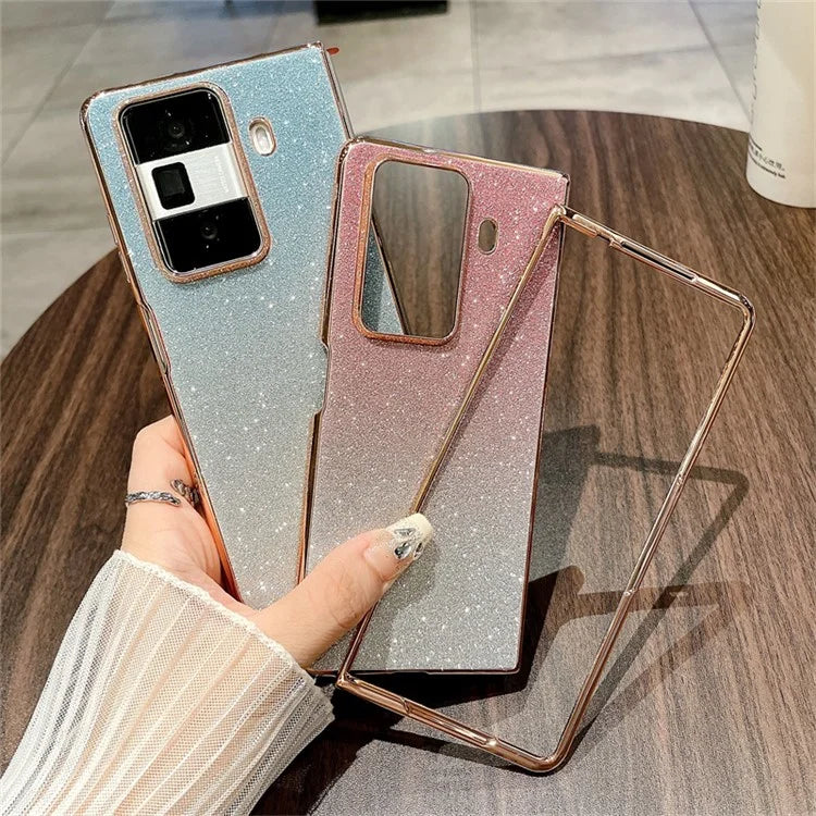 For Honor Magic Vs3 5G Case Sparkling Glitter Hard PC Phone Cover