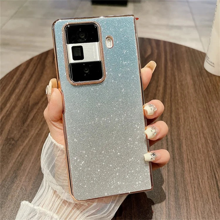 For Honor Magic Vs3 5G Case Sparkling Glitter Hard PC Phone Cover