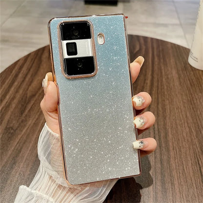 For Honor Magic Vs3 5G Case Sparkling Glitter Hard PC Phone Cover