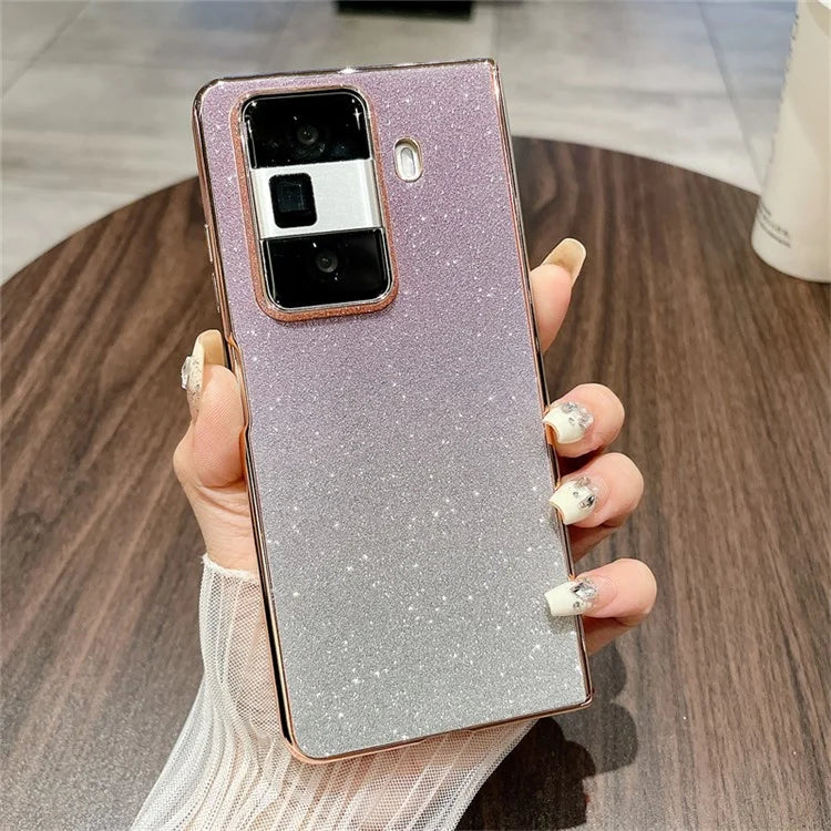 For Honor Magic Vs3 5G Case Sparkling Glitter Hard PC Phone Cover