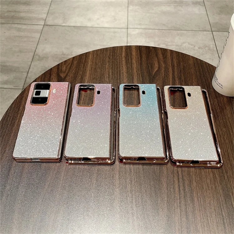 For Honor Magic Vs3 5G Case Sparkling Glitter Hard PC Phone Cover