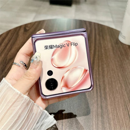 For Honor Magic V Flip 5G Case Protective Hard PC Stars Pattern Phone Cover