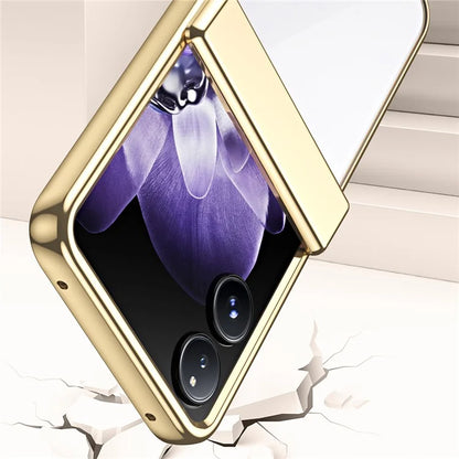 For Xiaomi Mix Flip 5G Case Electroplating PC Folding Phone Cover