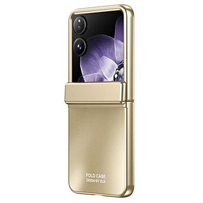 For Xiaomi Mix Flip 5G Case Electroplating Hard PC Protective Phone Cover