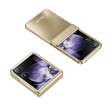 For Xiaomi Mix Flip 5G Case Electroplating Hard PC Protective Phone Cover