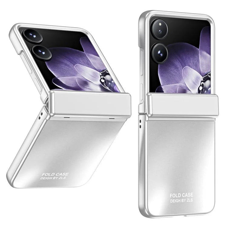For Xiaomi Mix Flip 5G Case Electroplating Hard PC Protective Phone Cover