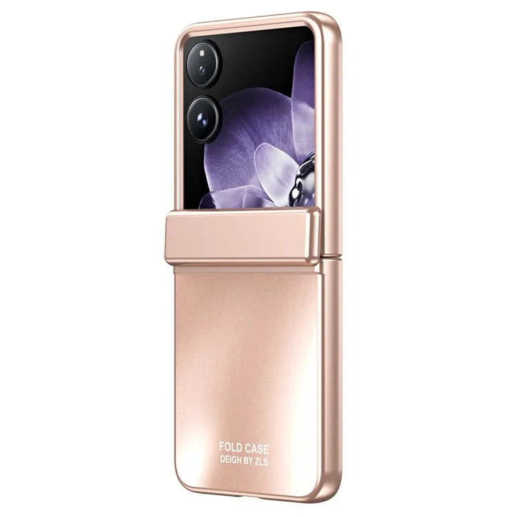 For Xiaomi Mix Flip 5G Case Electroplating Hard PC Protective Phone Cover