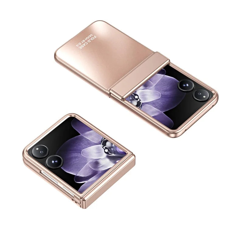 For Xiaomi Mix Flip 5G Case Electroplating Hard PC Protective Phone Cover