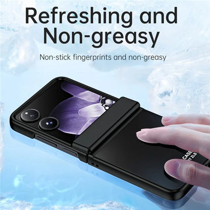 For Xiaomi Mix Flip 5G Case Electroplating Hard PC Protective Phone Cover