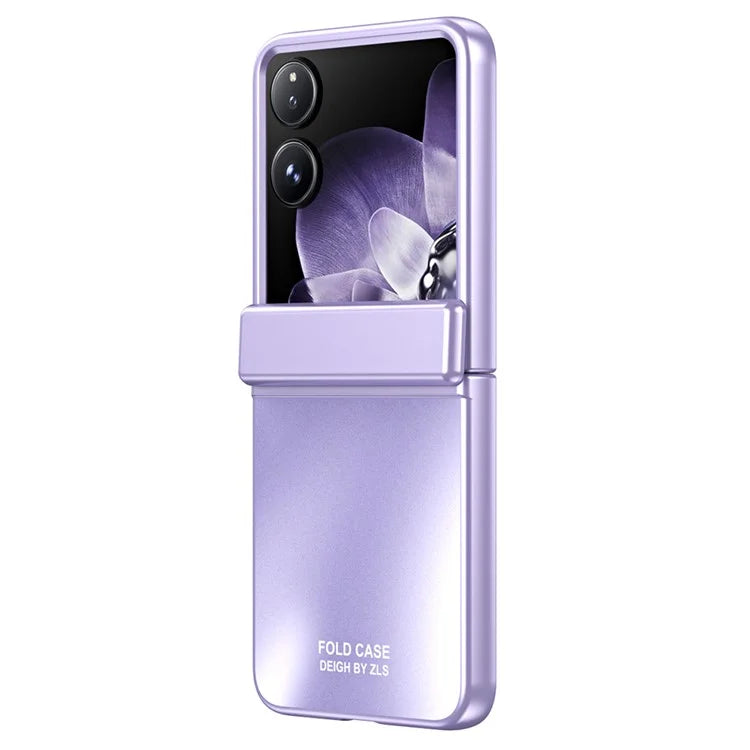 For Xiaomi Mix Flip 5G Case Electroplating Hard PC Protective Phone Cover