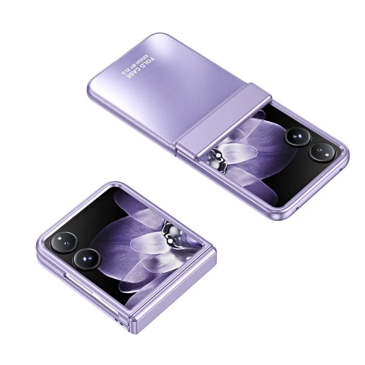 For Xiaomi Mix Flip 5G Case Electroplating Hard PC Protective Phone Cover