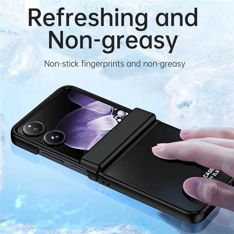 For Xiaomi Mix Flip 5G Case Electroplating Hard PC Protective Phone Cover