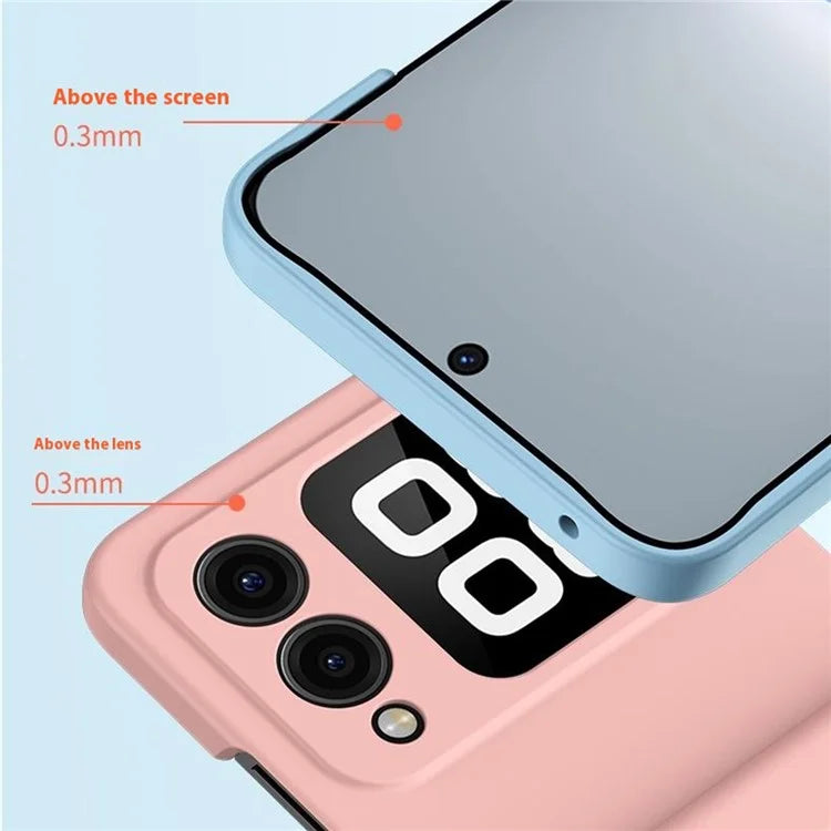 For Huawei nova Flip 5G Case Hinge Protection Skin-Touch PC Phone Cover