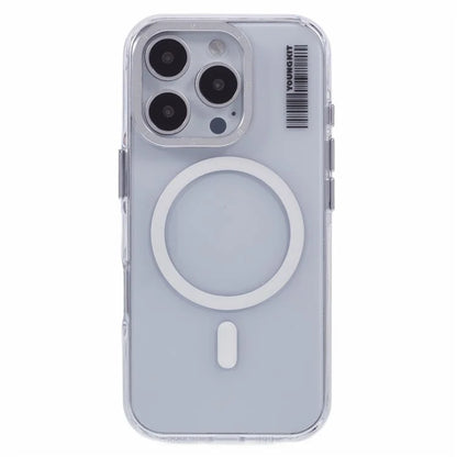 For iPhone 16 Pro Case Compatible with MagSafe Clear PC Phone Cover