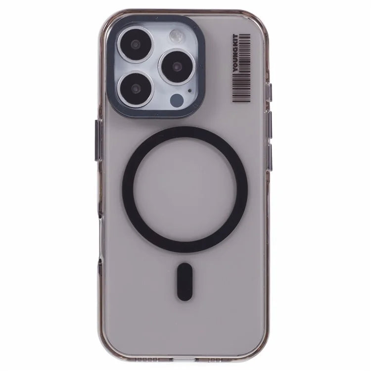 For iPhone 16 Pro Case Compatible with MagSafe Clear PC Phone Cover